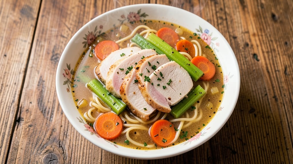 Awesome Chicken Noodle Soup Recipe: Homestyle Warmth With Eggy Dumplings