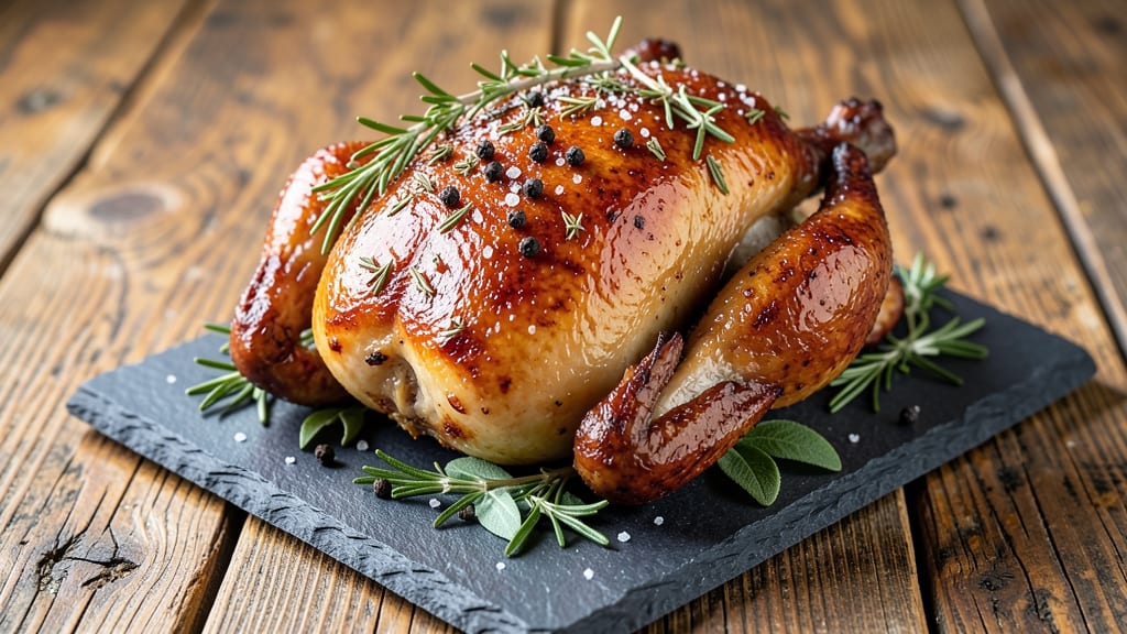 7-Pound Roast Chicken Recipe: Foil-Locked Juiciness With Golden Skin