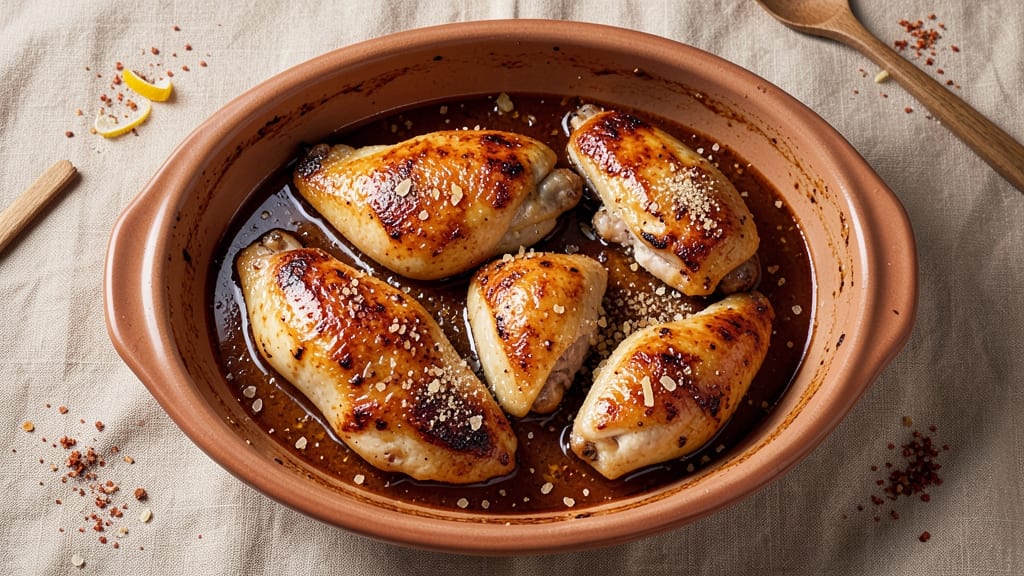 Baked Chicken With Coke Recipe: Caramelized Crunch and Sticky Gloss in One Pan