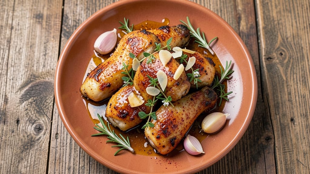 Baked Chicken Wings Marinade Recipe: Smoky Garlic-Herb Infusion for Foil-Sealed Crunch
