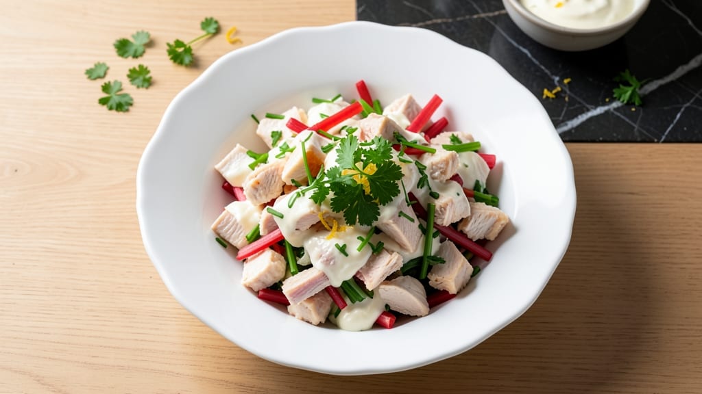 Ashley Mac's Chicken Salad Recipe: Creamy Celery and Herb Magic