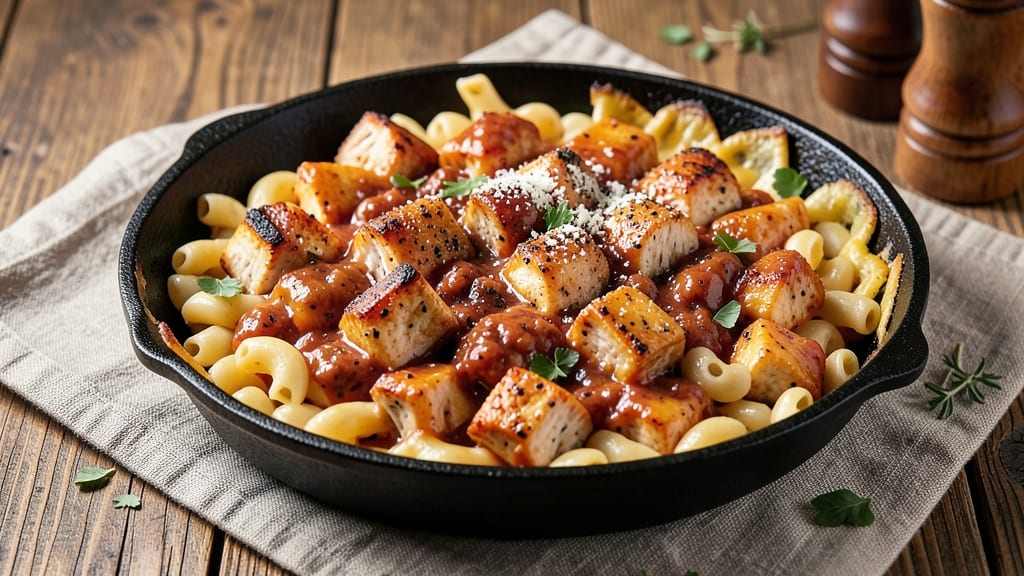 Baked Buffalo Chicken Mac and Cheese Recipe: Spicy Kick and Creamy Comfort in One Bake