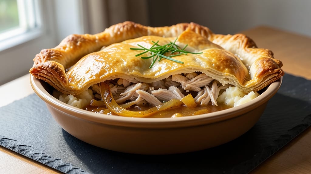 Banquet Chicken Pot Pie Recipe: Golden Crust Meets Savory Filling