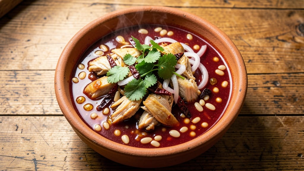 Authentic Red Chicken Pozole Recipe: Smoky Tomato-Chili Depth With Tender Shreds