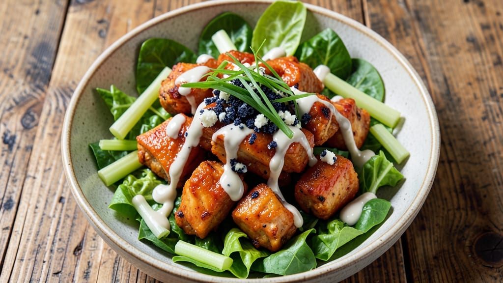 54th Street Buffalo Chicken Salad Recipe: Crunchy Celery and Creamy Ranch Fusion