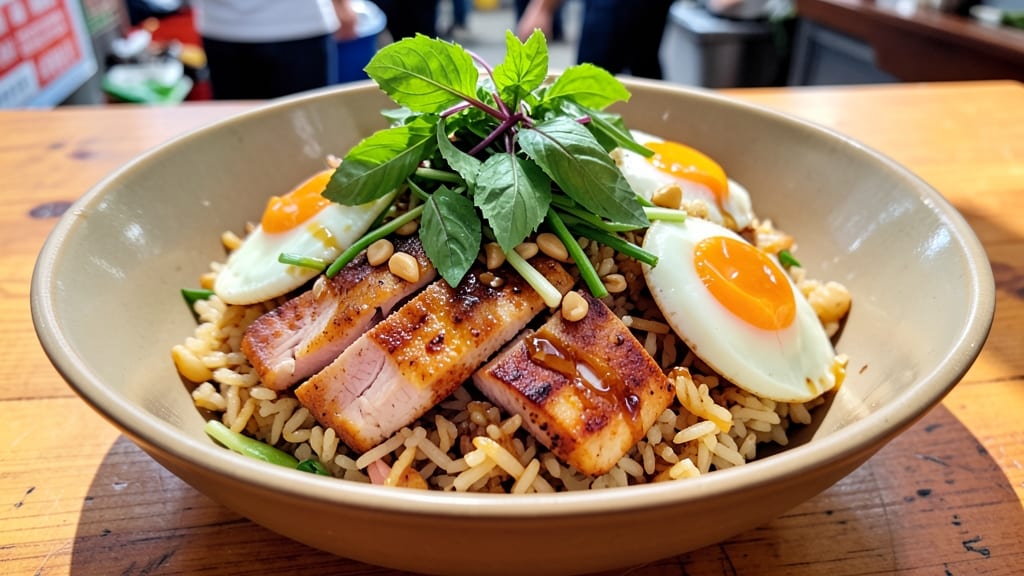 Basil Chicken Fried Rice Recipe: Aromatic Wok-Fried Flavor in 20 Minutes