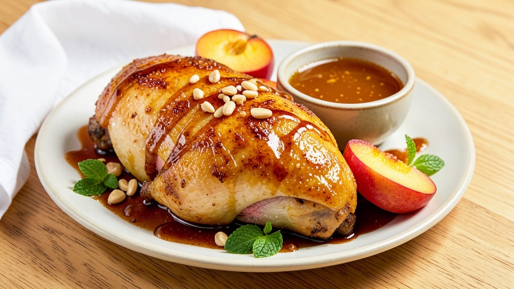 Baked Chicken With Canned Peaches Recipe: Sweet-Tart Glaze That Pairs Perfectly