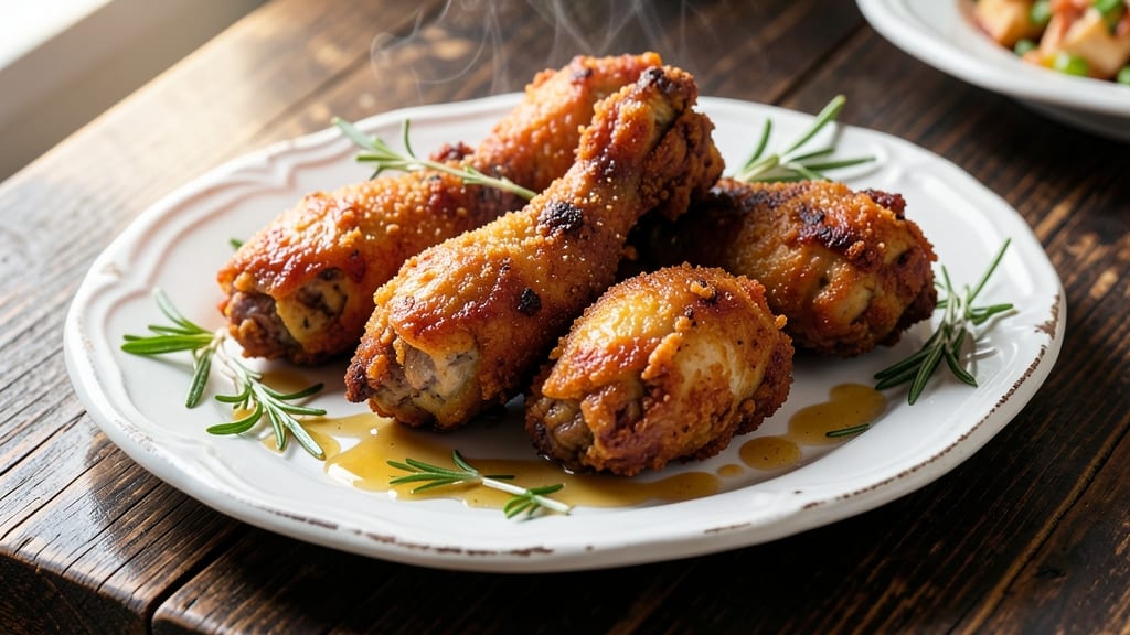 American Fried Chicken Recipe: Buttermilk-Brined Crisp With Air-Fryer Speed