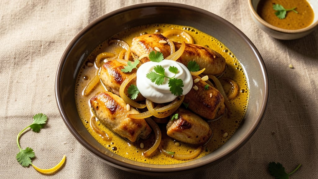 Bachelor Chicken Curry Recipe: Spiced Yogurt Marination for Rich, Fragrant Depth