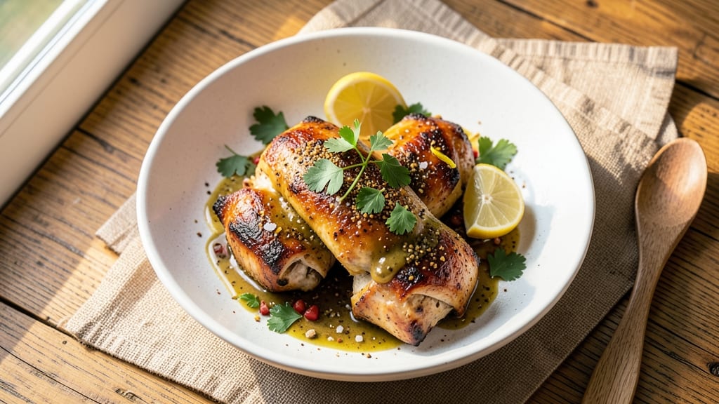 Baked Chicken Gyro Recipe: Za’atar-Crusted Crunch With Tender Centers