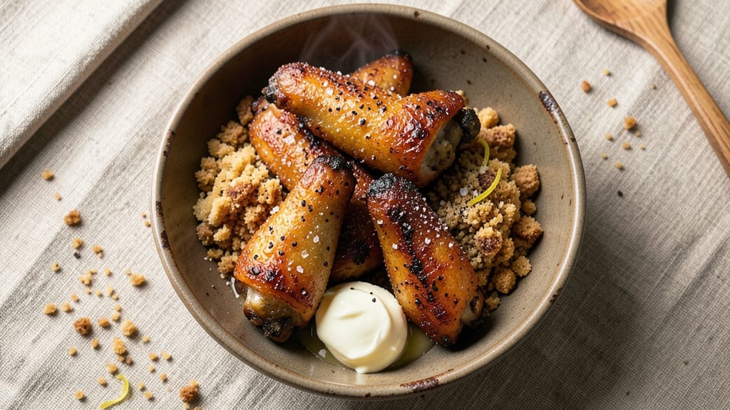 Baked Salt and Pepper Chicken Wings Recipe: Triple-Crusted Crunch Without Deep Frying