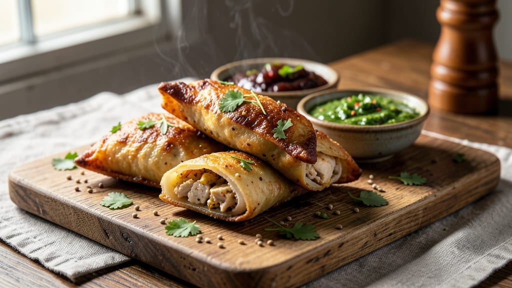 Baked Chicken Samosa Recipe: Spiced Flaky Layers That Rival Street Food