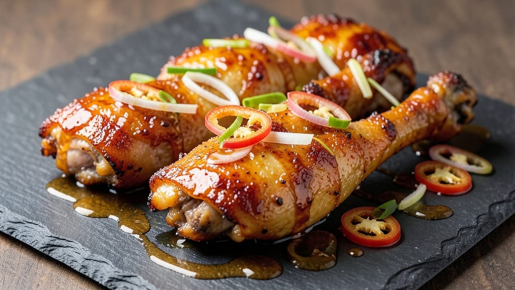 Baked Teriyaki Chicken Legs Recipe: Glossy Glaze and Crispy Skin Harmony
