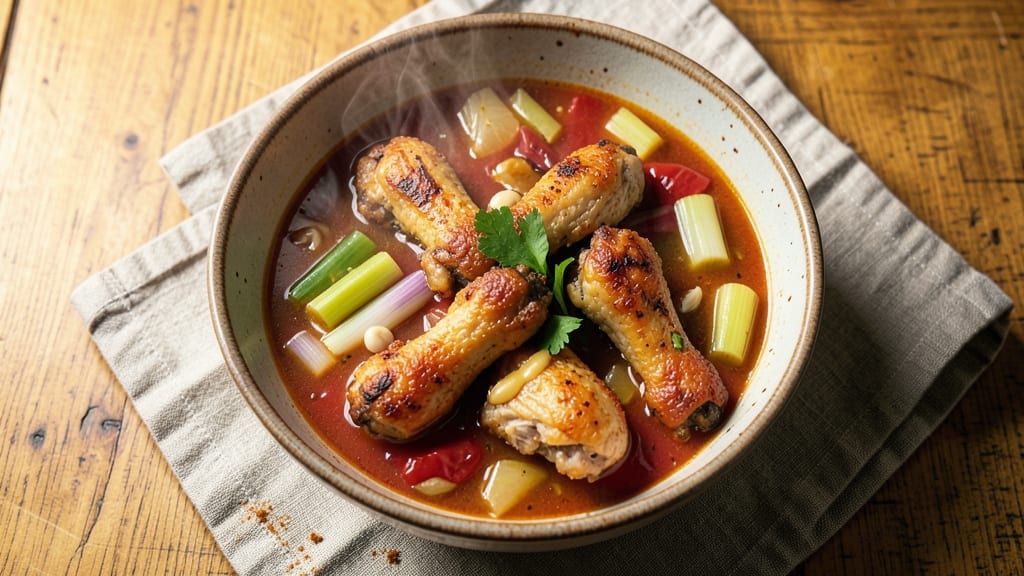 Anchor Bar Chicken Wing Soup Recipe: Smoky Tomato and Celery Crunch in One Pot