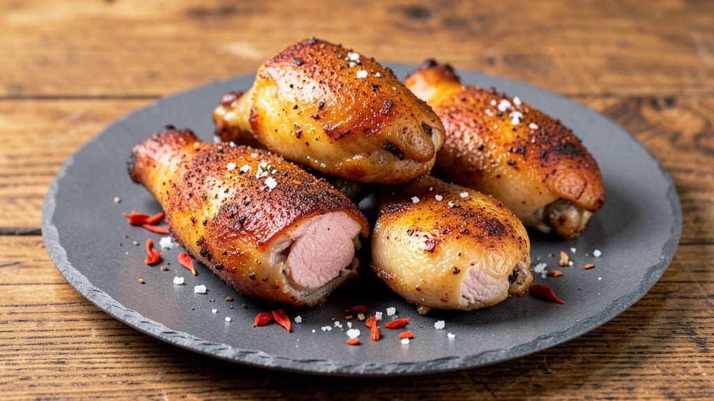 Air Fryer Chicken Legs and Thighs Recipe: Double-Crisp Layers in 25 Minutes