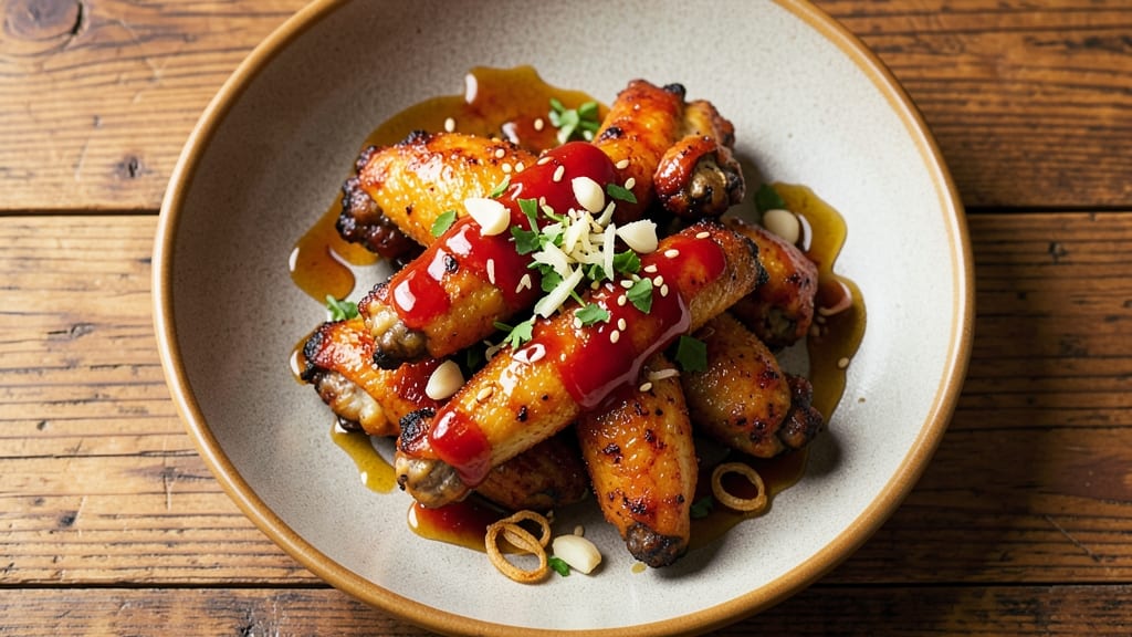 Alton Brown's Chicken Wings Recipe: Hot Honey Glaze With Crunchy Parmesan