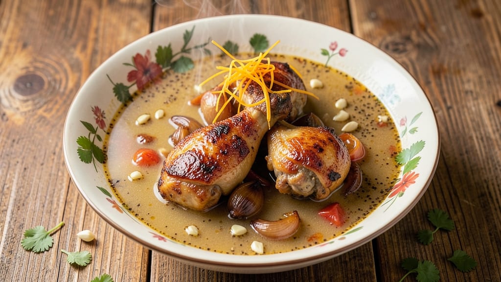 Bangladeshi Chicken Soup Recipe: Fragrant Turmeric and Cumin Harmony