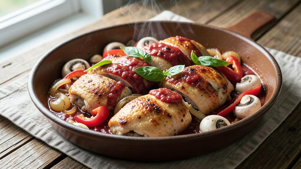 Betty Crocker's Chicken Cacciatore Recipe: Tomato-Sauced Tender Bites in One Pot
