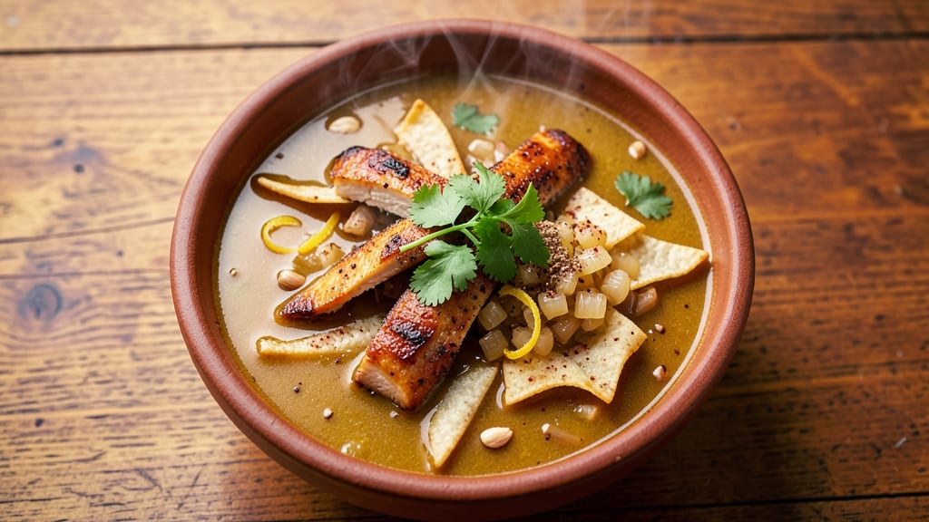 Azteca Restaurant Chicken Tortilla Soup Recipe: Crispy Tortilla Bites and Smoky Cumin Depth