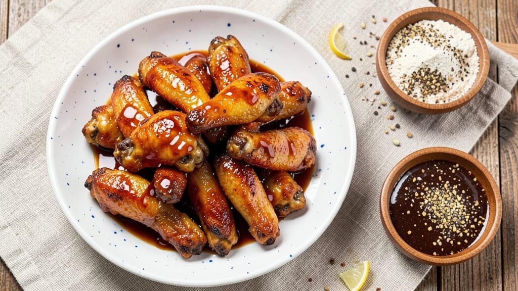 Baked Teriyaki Chicken Wings Recipe: Glossy Glaze Locks in Savory-Sweet Crunch