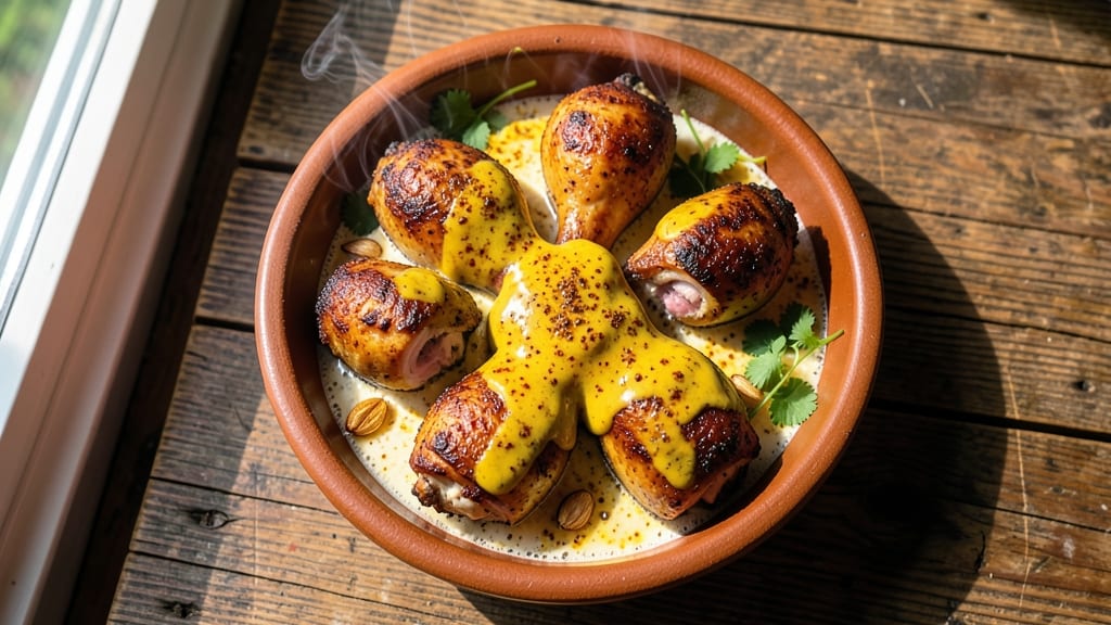 Baked Chicken Thighs Indian Recipe: Spiced Yogurt Marination for Juicy Crispiness