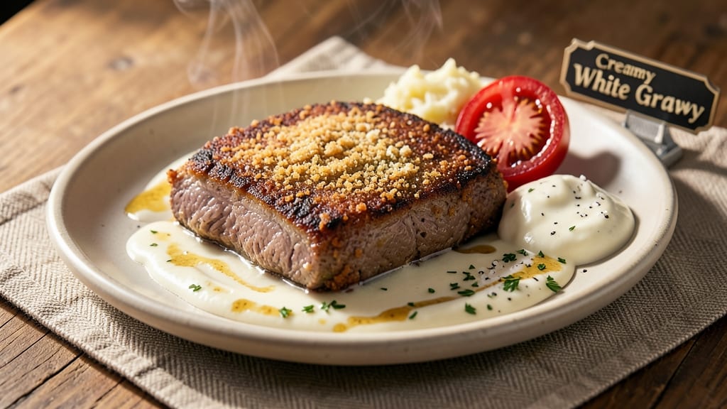 Alton Brown's Chicken Fried Steak Recipe: Buttermilk Brine and Parmesan-Panko Crunch