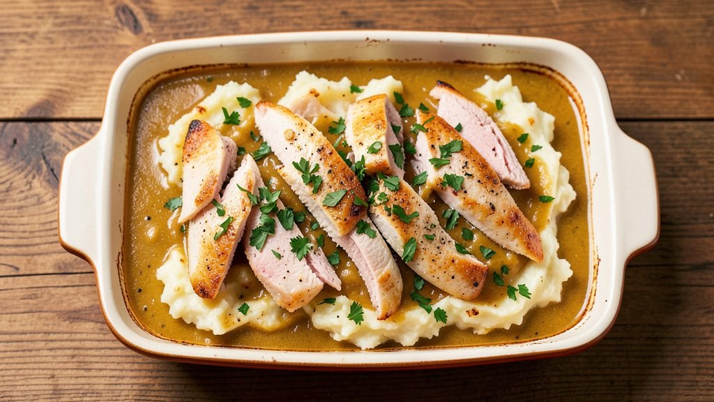 Campbell's Cream of Chicken Casserole Recipe: One-Pot Comfort with Crispy Celery Crown