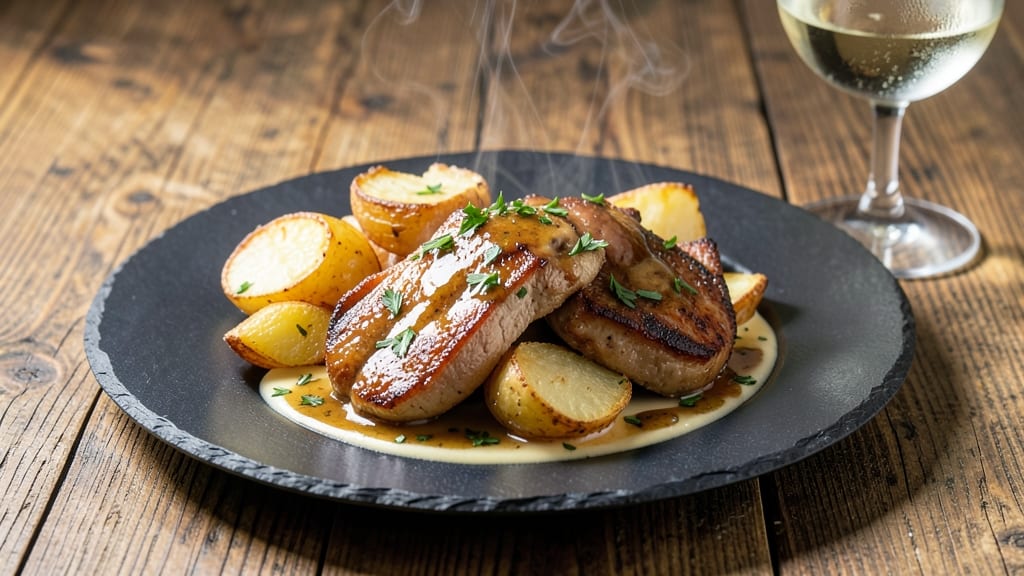 Chicken Livers With Potatoes Recipe: Crispy Pan-Seared With Herbed Creamy Mash