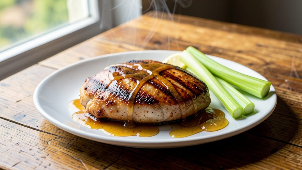 Copycat Carrabba's Chicken Bryan Recipe: Searing-Sweet Glaze With Crispy Celery Crown