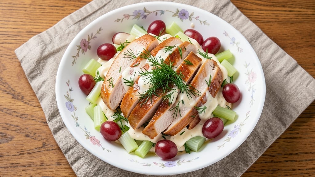 Copycat Sam's Club Chicken Salad Recipe: Crisp Celery Crown Over Creamy Herb Bliss