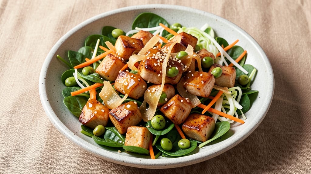 Applebee's Asian Chicken Salad Copycat Recipe: Crispy Wonton Bites with Sweet Chili Dressing