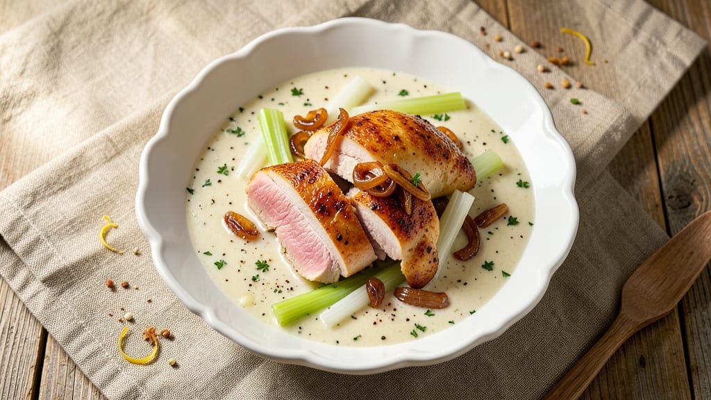 Baked Chicken With Cream Of Celery Soup Recipe: One-Pot Creamy Celery-Scented Dinner