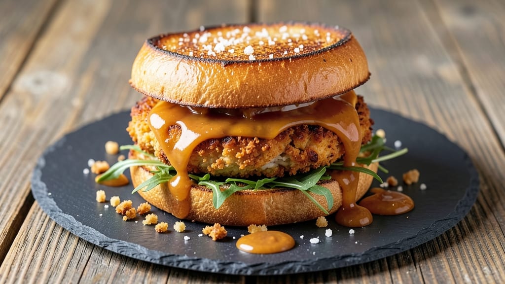 Baked Buffalo Chicken Sandwiches Recipe: Triple-Crusted Crunch With Spicy Creamy Filling