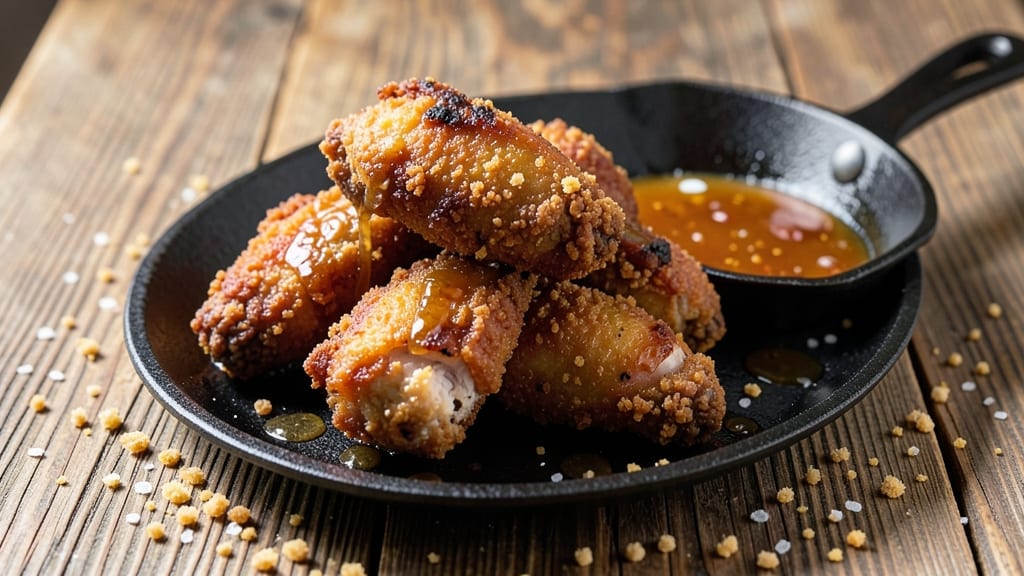 Bar B Fried Chicken Recipe: Crispy Parmesan Crunch With Buttery Juice