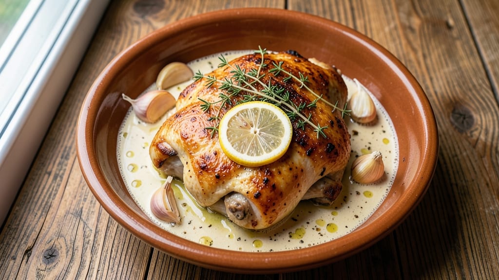 Baked Chicken in White Wine Recipe: Herb-Kissed Tender Bites with Bright Sauce