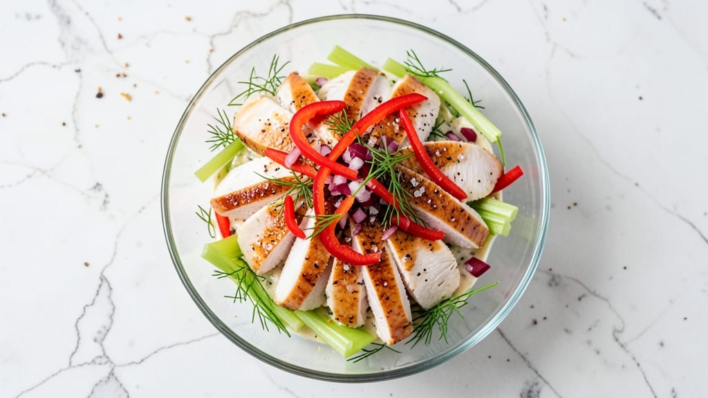 Amanda Nighbert's Chicken Salad Recipe: Crispy Celery Bites and Creamy Herb Magic