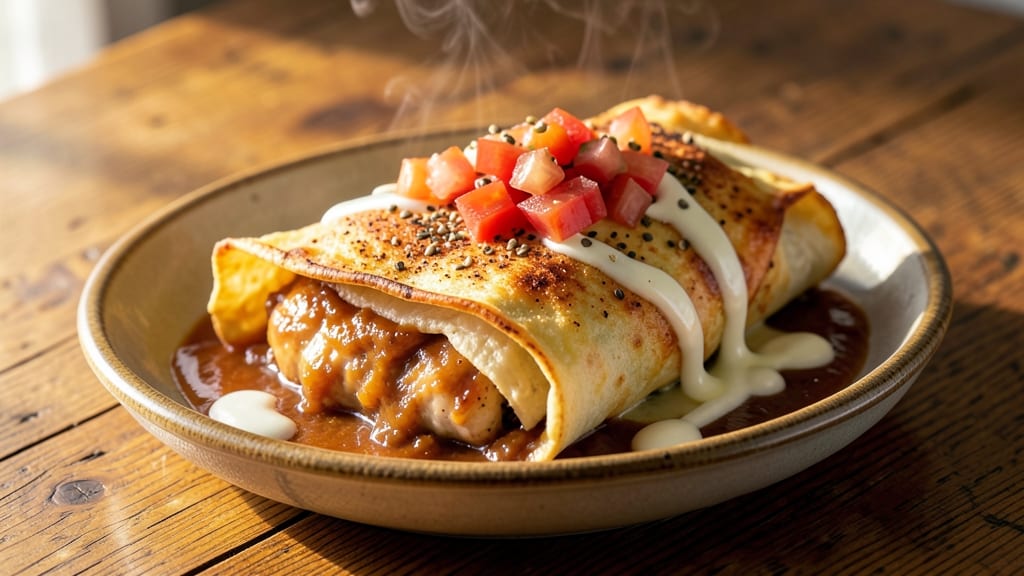 Baked Chicken Chile Relleno Recipe: Crispy Tortilla Crust Meets Spiced Tomato Filling