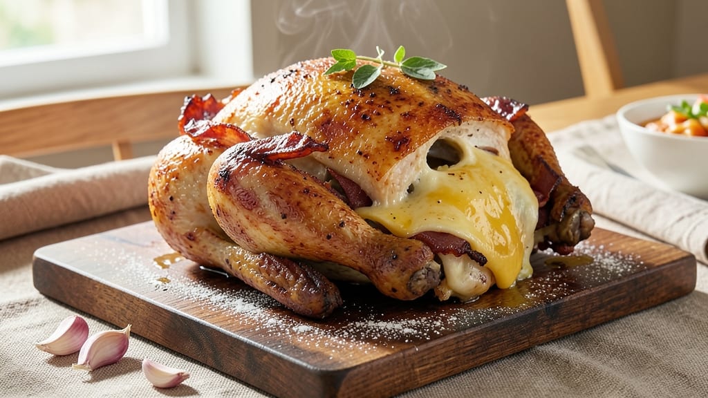 Bacon and Cheese Stuffed Chicken Recipe: Juicy Fillings That Melt With Every Bite