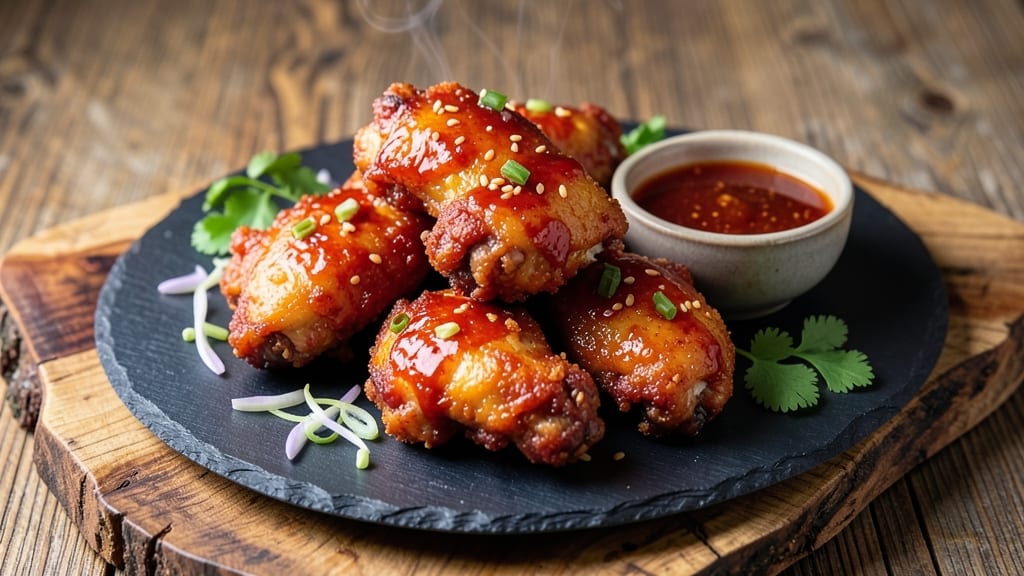 America's Test Kitchen Korean Fried Chicken Wings Recipe: Double-Crusted Crunch With Spicy-Sweet Glaze