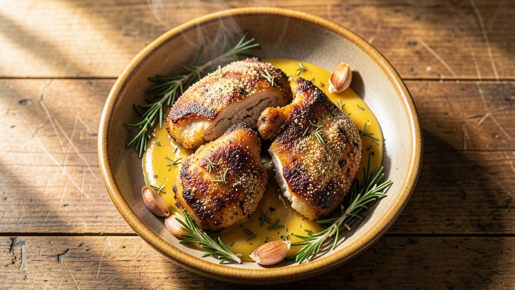 Grandma's Chicken Recipe: Homestyle Crispy Skin, Juicy Inside