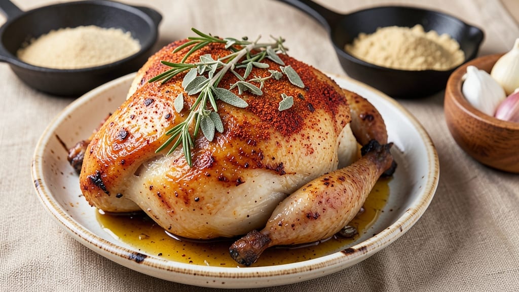 Kinder's Roast Chicken Seasoning Recipe: Herb-Packed Blend for Juicy, Golden Skin