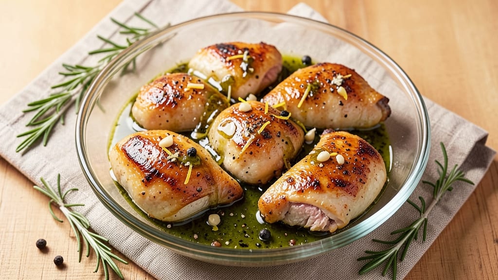 Lawry's Lemon Pepper Marinade Chicken Recipe: Zesty Crispy Skin, Juicy Core Magic