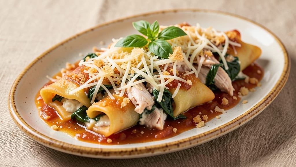 Maggiano's Chicken and Spinach Manicotti Copycat Recipe: Cheesy Layers With Hidden Herb Magic