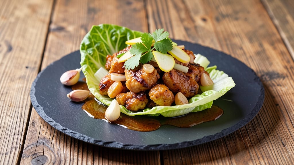 Pf Chang's Chicken Lettuce Wraps Copycat Recipe: Crispy Celery Crown Over Creamy Peanut Bliss
