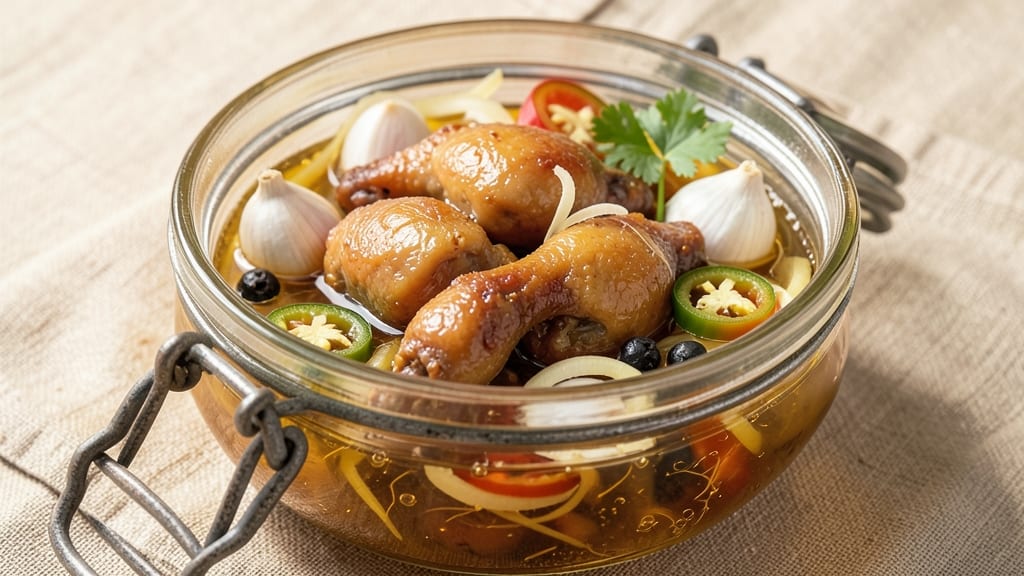 Pickled Chicken Feet Recipe: Crunchy Celery Crown Over Tangy Vinegar Bliss